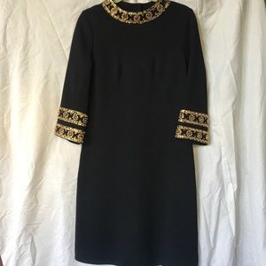 Vintage 1960’s wool jersey dress size 6
